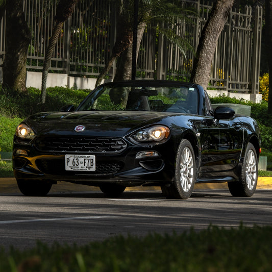 Convertible Fiat 124 spider