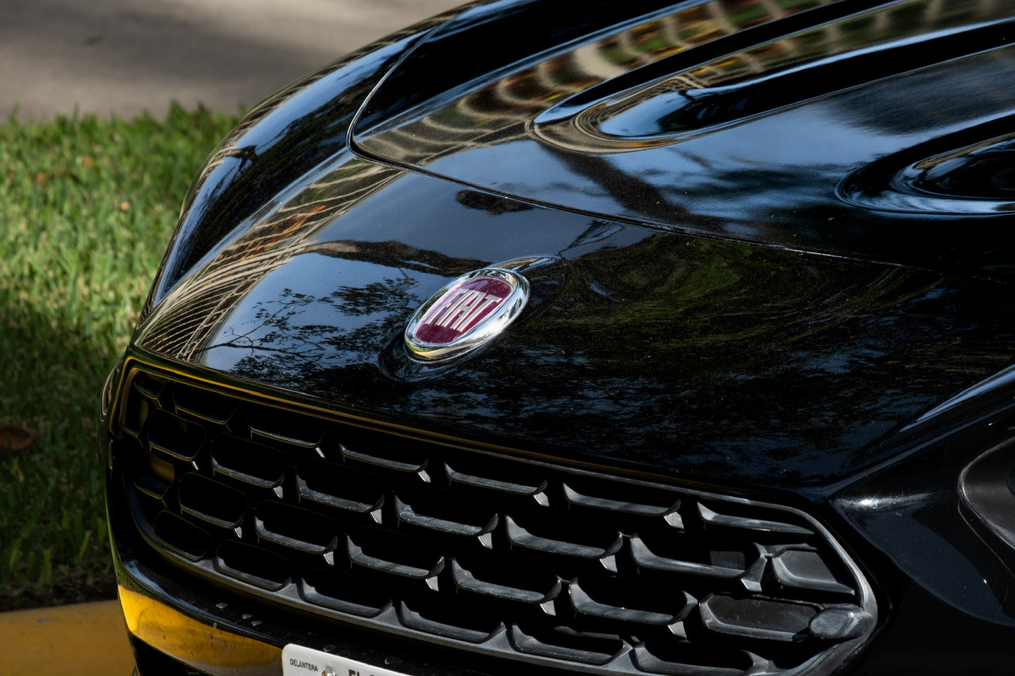 Convertible Fiat 124 spider